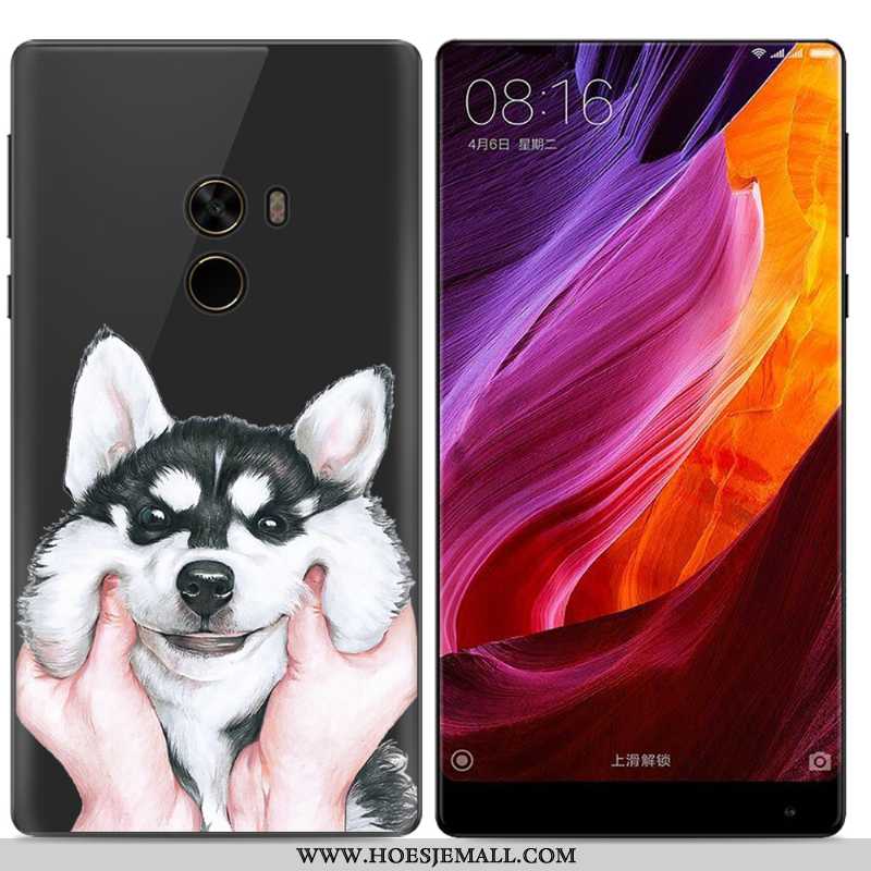 Hoesje Xiaomi Mi Mix 2 Scheppend Trend Geschilderd Olieverfschilderij Mobiele Telefoon Geel