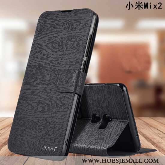 Hoesje Xiaomi Mi Mix 2 Zacht Siliconen All Inclusive Mini Folio Anti-fall Bescherming Rood