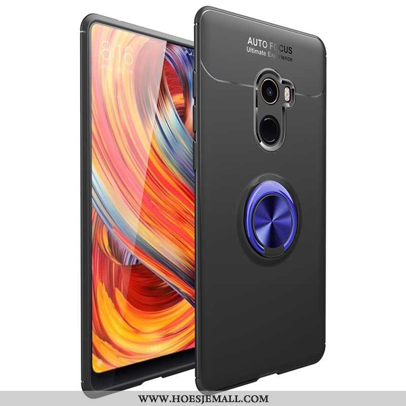 Hoesje Xiaomi Mi Mix 2 Siliconen Zacht Mini Mobiele Telefoon Anti-fall Zwart Zwarte