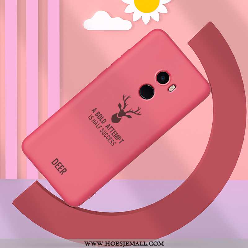 Hoesje Xiaomi Mi Mix 2 Siliconen Bescherming All Inclusive Super Wind Licht Anti-fall Blauwe