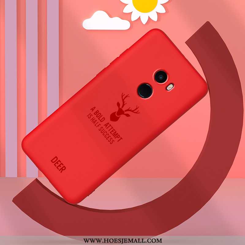 Hoesje Xiaomi Mi Mix 2 Siliconen Bescherming All Inclusive Super Wind Licht Anti-fall Blauwe