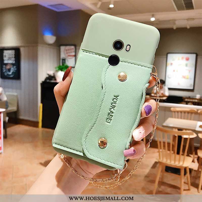 Hoesje Xiaomi Mi Mix 2 Mode Persoonlijk Hoes Groen Kaart Tas All Inclusive Mobiele Telefoon