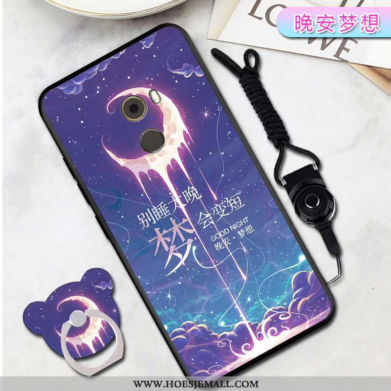 Hoes Xiaomi Mi Mix 2 Persoonlijk Scheppend Net Red Trend Hanger Zacht Blauwe