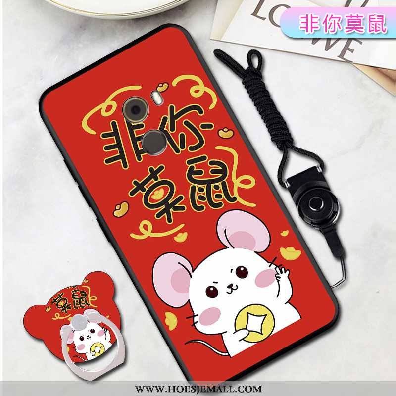 Hoes Xiaomi Mi Mix 2 Persoonlijk Scheppend Net Red Trend Hanger Zacht Blauwe