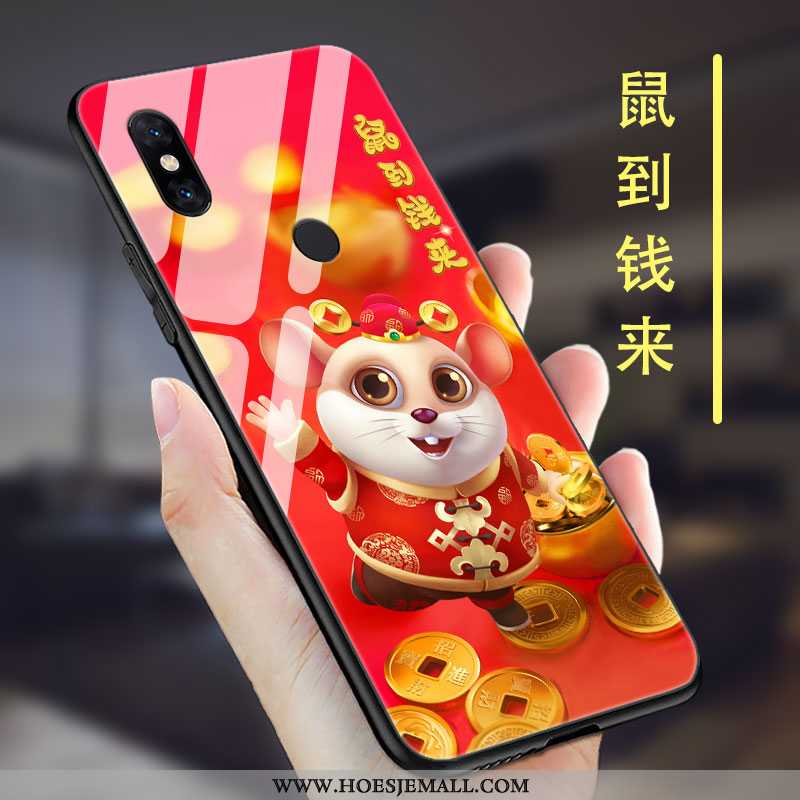 Hoesje Xiaomi Mi Mix 2s Super Dun Anti-fall Net Red Mobiele Telefoon All Inclusive Eenvoudige Grijs