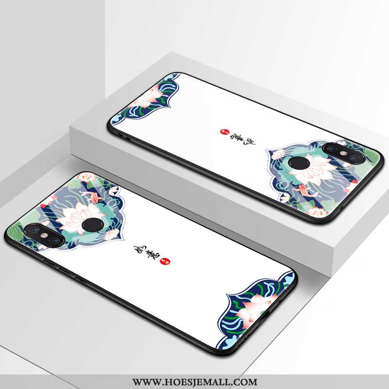 Hoesje Xiaomi Mi Mix 2s Mode Persoonlijk Net Red Het Uitstralen Zacht Antislip Witte