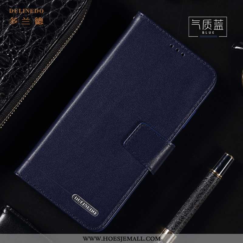 Hoesje Xiaomi Mi Mix 2s Bescherming Echt Leer Mobiele Telefoon Bruin Anti-fall Folio All Inclusive B