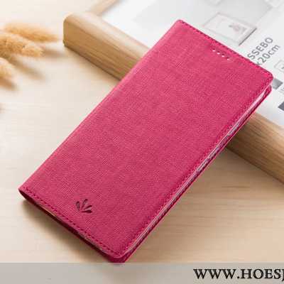 Hoesje Xiaomi Mi Mix 2s Bescherming Leren Kaart Mobiele Telefoon Mini Patroon Doek Zwarte