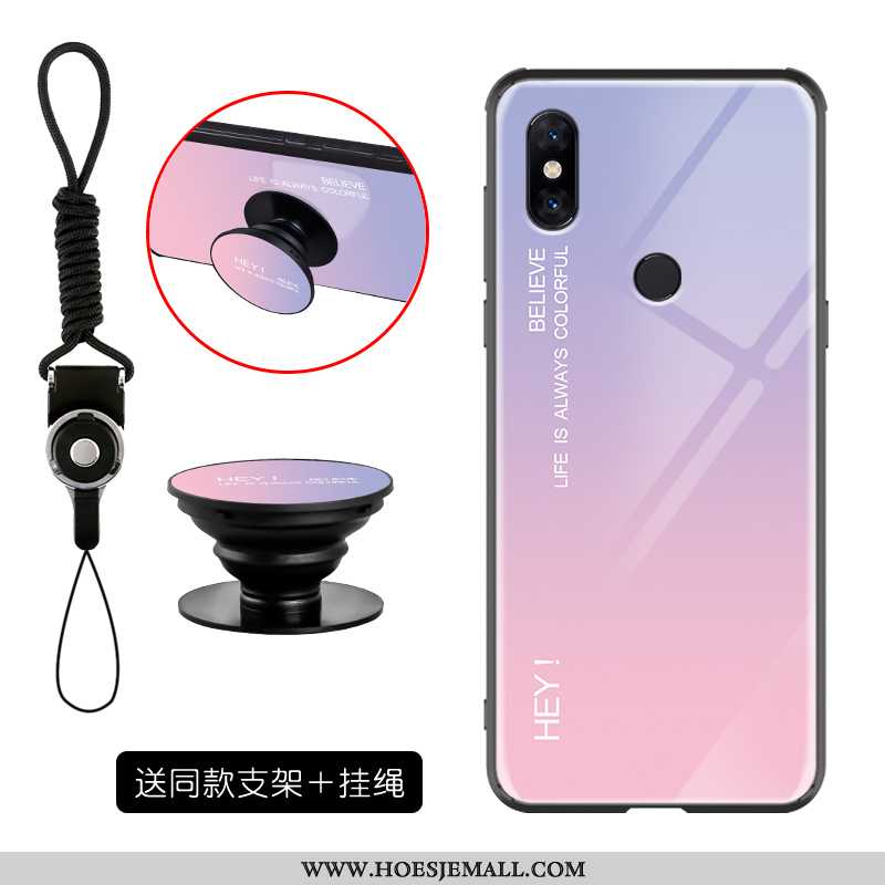 Hoes Xiaomi Mi Mix 3 Bescherming Glas Anti-fall Eenvoudige All Inclusive Mobiele Telefoon Verloop Ro