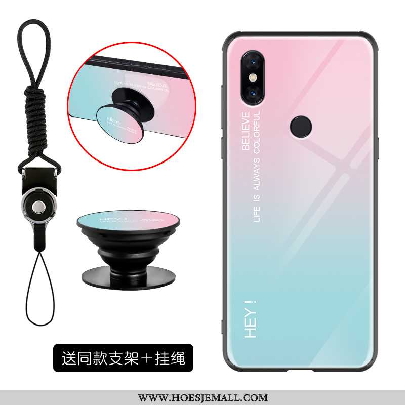 Hoes Xiaomi Mi Mix 3 Bescherming Glas Anti-fall Eenvoudige All Inclusive Mobiele Telefoon Verloop Ro