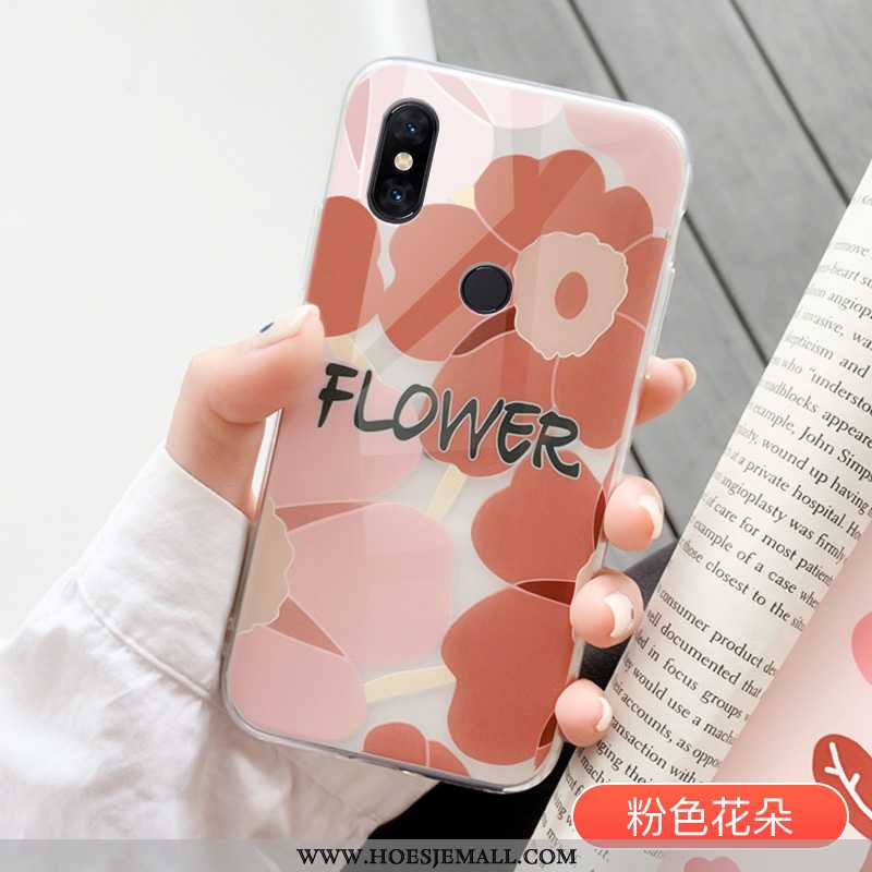 Hoesje Xiaomi Mi Mix 3 Bescherming Doorzichtig Hoes Mobiele Telefoon Mini Lovers Bloemen Witte