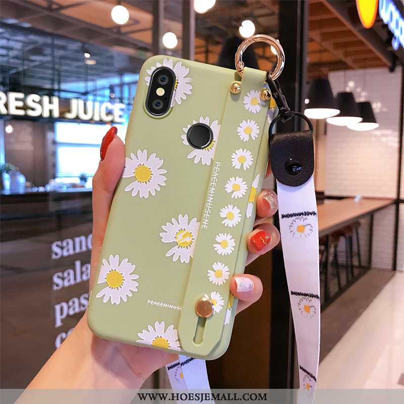 Hoes Xiaomi Mi Mix 3 Scheppend Trend All Inclusive Siliconen Groen Hanger Bescherming