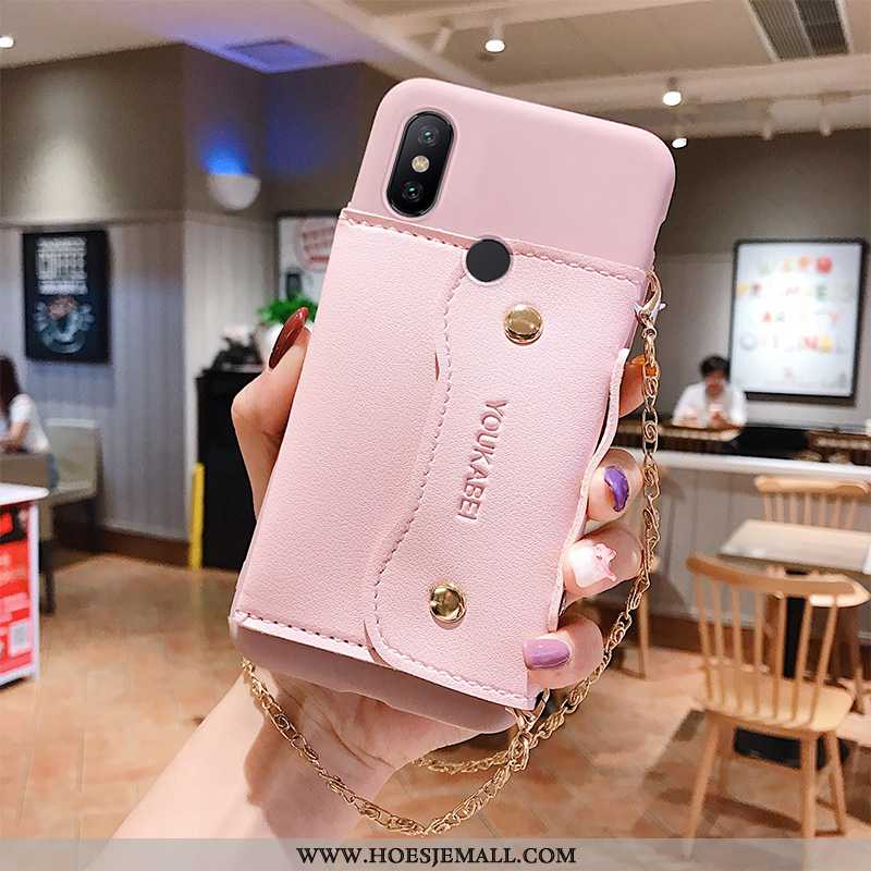 Hoesje Xiaomi Mi Mix 3 Zacht Siliconen Mini Lovers Bescherming Effen Kleur Geel