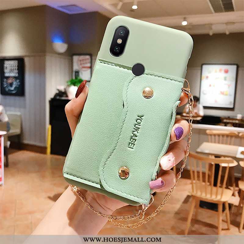 Hoesje Xiaomi Mi Mix 3 Zacht Siliconen Mini Lovers Bescherming Effen Kleur Geel