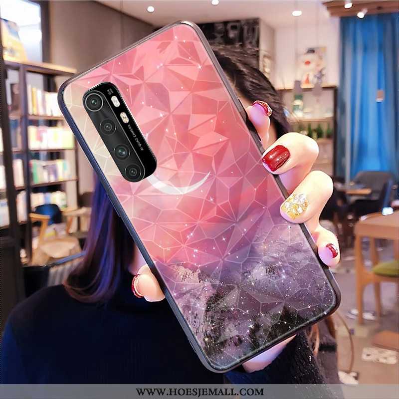 Hoes Xiaomi Mi Note 10 Lite Patroon Bescherming Pas All Inclusive Mini Patroon Purper