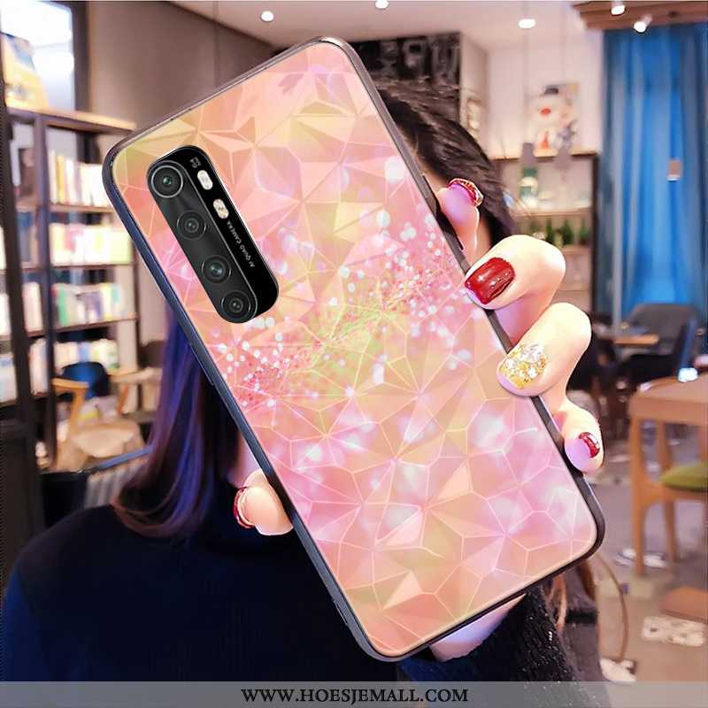 Hoes Xiaomi Mi Note 10 Lite Patroon Bescherming Pas All Inclusive Mini Patroon Purper