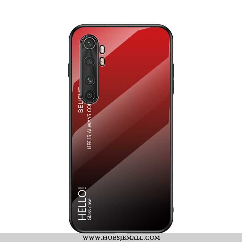 Hoes Xiaomi Mi Note 10 Lite Zacht Siliconen Mini Net Red Anti-fall All Inclusive Purper