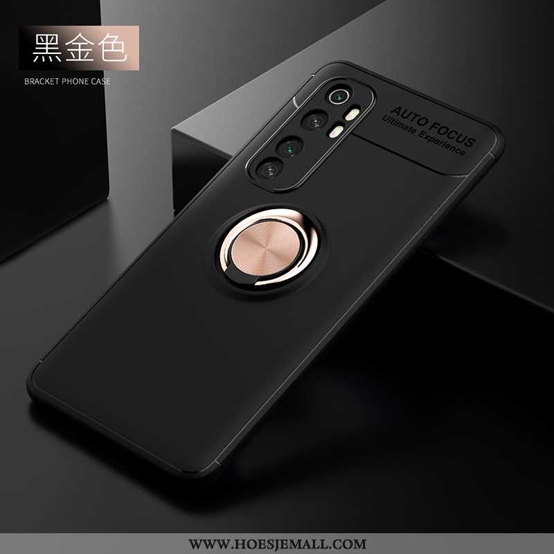 Hoes Xiaomi Mi Note 10 Lite Schrobben Zacht Anti-fall Mini Ondersteuning Mode Zwarte