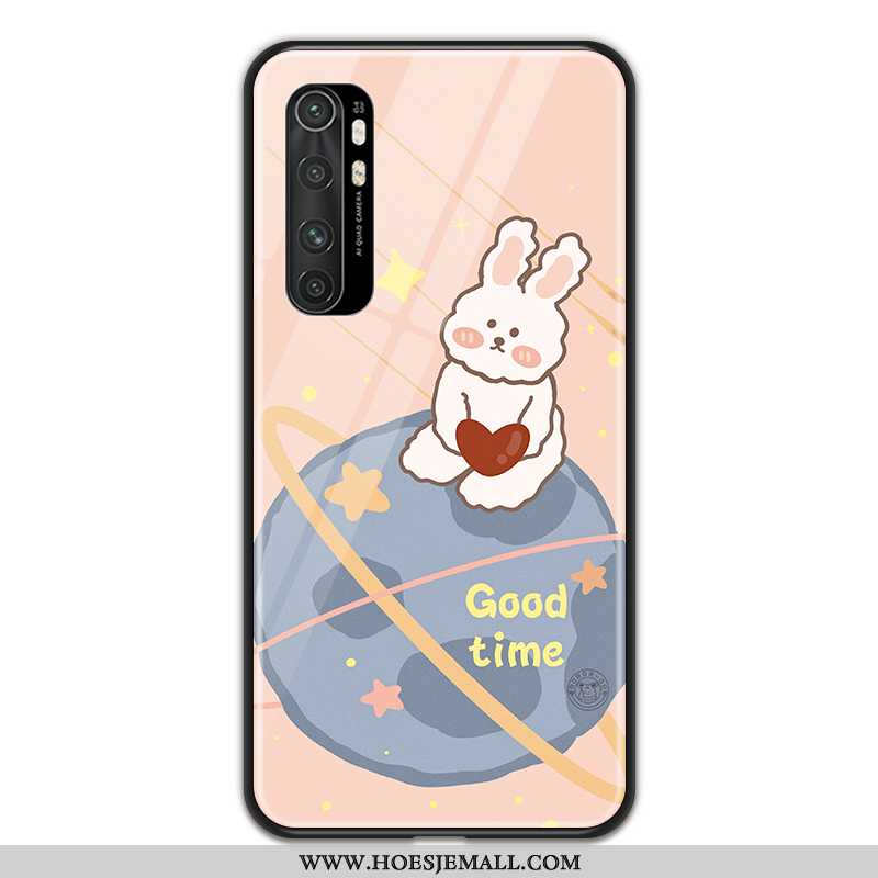 Hoesje Xiaomi Mi Note 10 Lite Spotprent Glas Jeugd Geel Mobiele Telefoon Mini