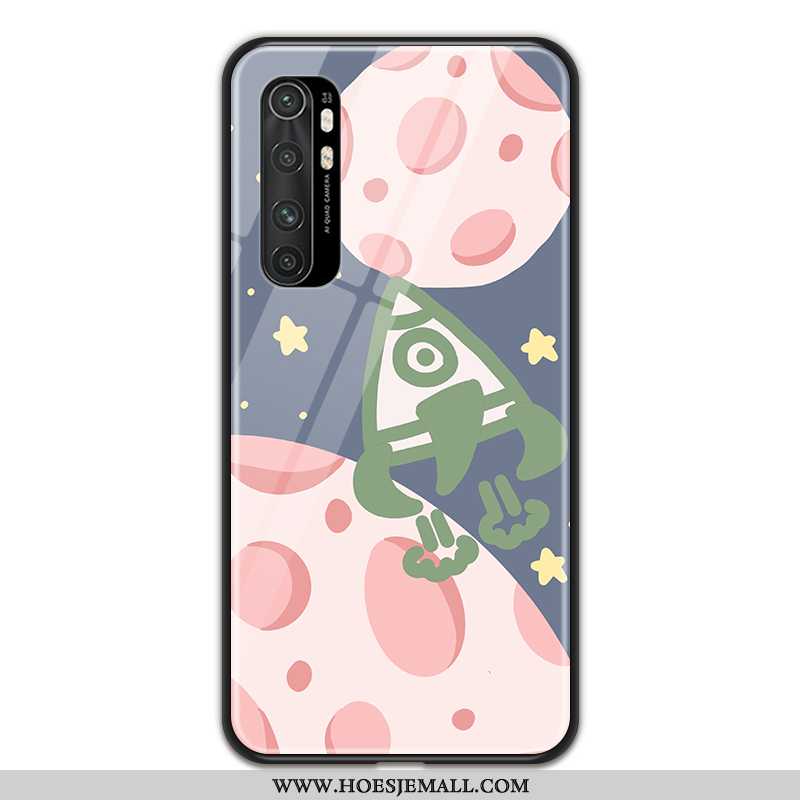 Hoesje Xiaomi Mi Note 10 Lite Spotprent Glas Jeugd Geel Mobiele Telefoon Mini