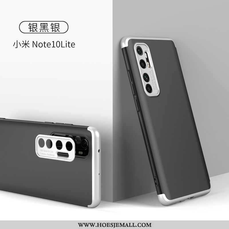 Hoesje Xiaomi Mi Note 10 Lite Dun Siliconen Net Red Anti-fall Mobiele Telefoon Schrobben Roze