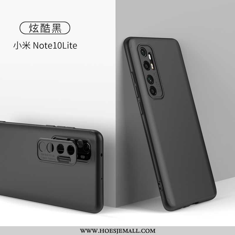 Hoesje Xiaomi Mi Note 10 Lite Dun Siliconen Net Red Anti-fall Mobiele Telefoon Schrobben Roze