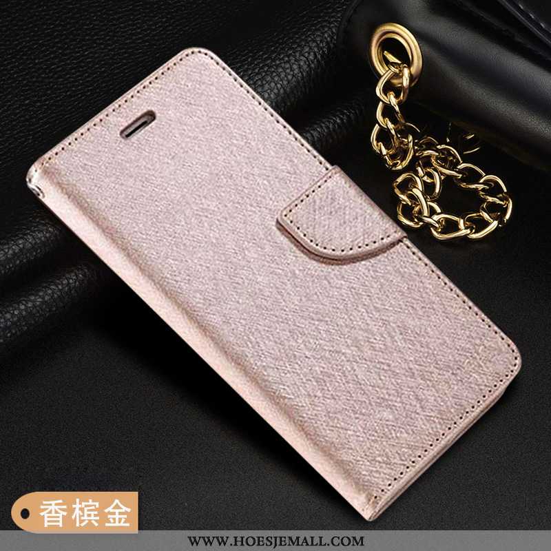 Hoesje Xiaomi Mi Note 10 Leren Patroon Magneet Sluit Mobiele Telefoon Siliconen Zijde Mini Roos