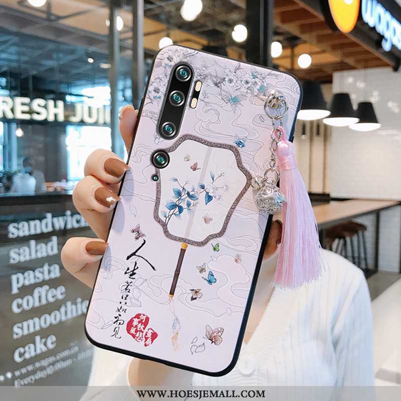 Hoes Xiaomi Mi Note 10 Dun Zacht Nieuw Persoonlijk Schrobben Bescherming Scheppend Roze