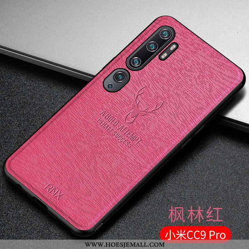 Hoesje Xiaomi Mi Note 10 Persoonlijk Trend Magnetisch All Inclusive Hoes Nieuw Blauwe