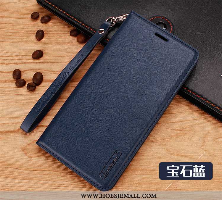 Hoes Xiaomi Mi Note 10 Leren Hoesje Roze Anti-fall Clamshell Mini Mobiele Telefoon