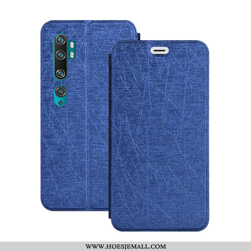 Hoes Xiaomi Mi Note 10 Leren Hoesje Zacht Rood Mini Folio Ondersteuning Roos