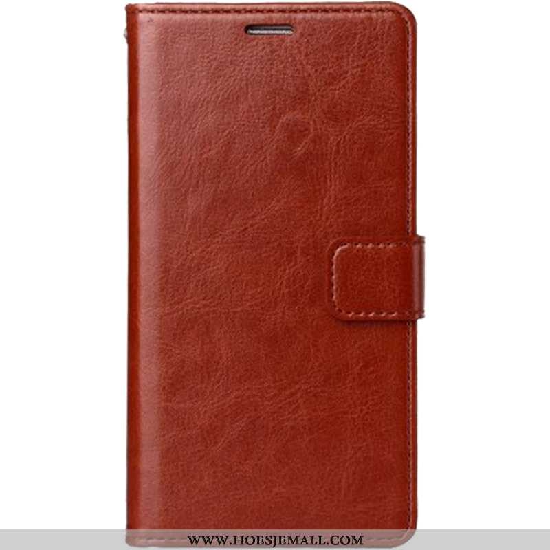 Hoesje Xiaomi Mi Note 10 Leren Mini Mobiele Telefoon Bruin All Inclusive Folio Bruine