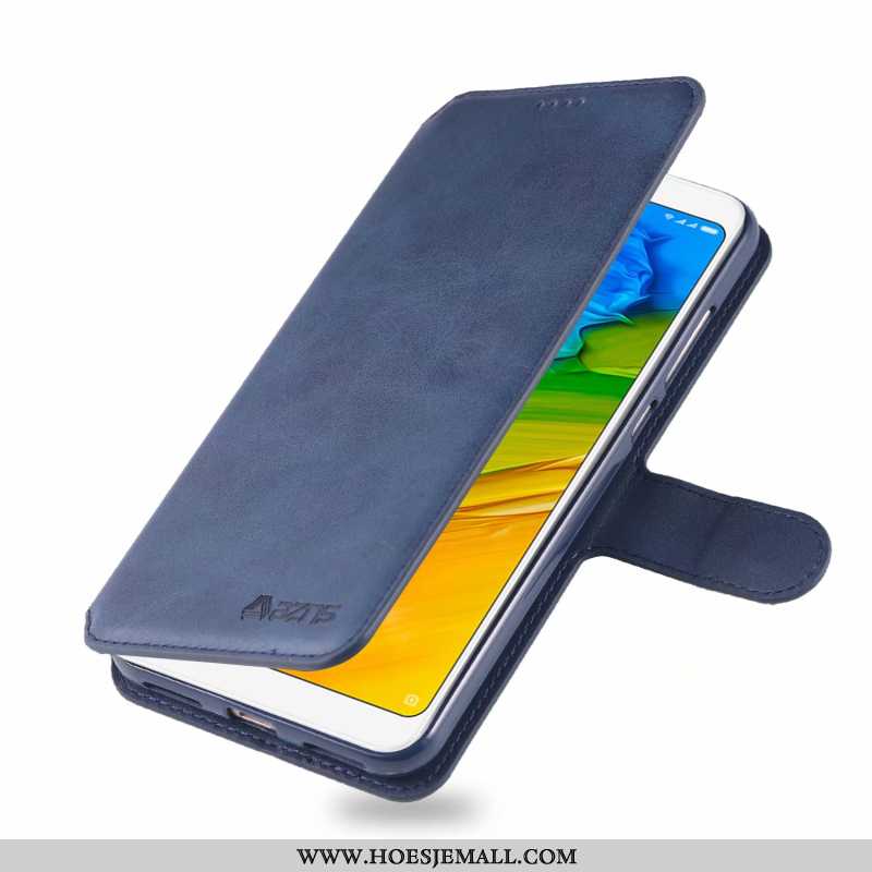 Hoes Xiaomi Redmi 5 Siliconen Bescherming All Inclusive Mini Tempereren Hanger Bruin