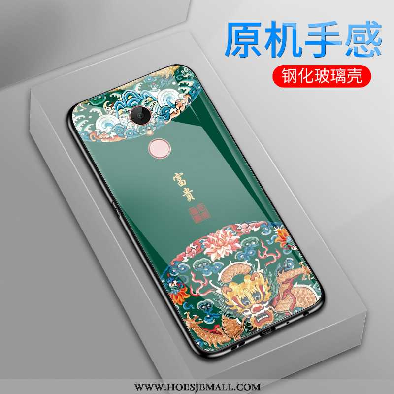 Hoesje Xiaomi Redmi 5 Scheppend Vintage Mobiele Telefoon Hoes Trend Persoonlijk Groen