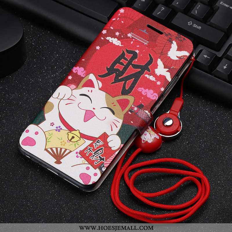 Hoesje Xiaomi Redmi 5 Siliconen Bescherming Anti-fall Rood Mini Hoes Purper