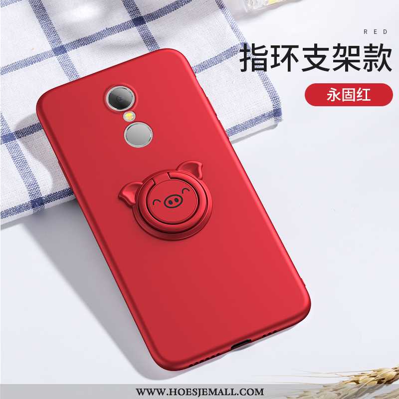 Hoes Xiaomi Redmi 5 Trend Dun Rood Siliconen Mobiele Telefoon Eenvoudige Scheppend Blauwe