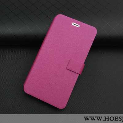 Hoesje Xiaomi Redmi 5 Leren Zacht Bescherming Hoes Mini Roze