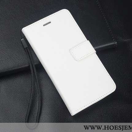 Hoesje Xiaomi Redmi 6 Bescherming Leren Anti-fall Mobiele Telefoon Hanger Mini Tempereren Rood