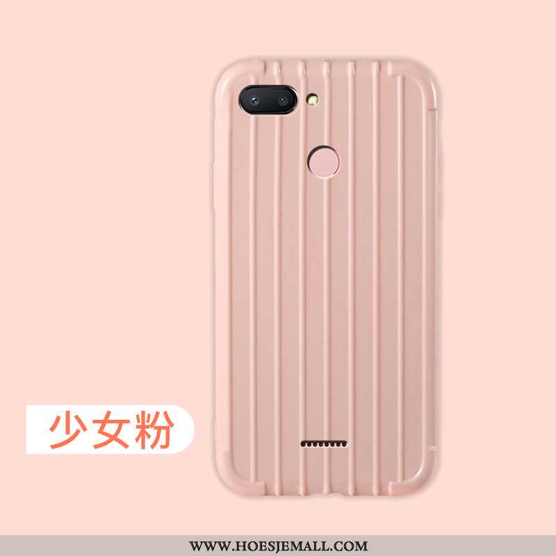 Hoesje Xiaomi Redmi 6 Bescherming Mode Licht Rood Mobiele Telefoon Anti-fall