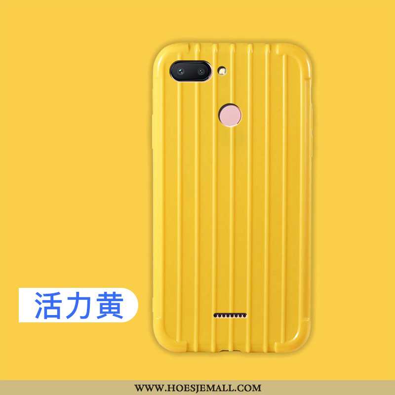 Hoesje Xiaomi Redmi 6 Bescherming Mode Licht Rood Mobiele Telefoon Anti-fall