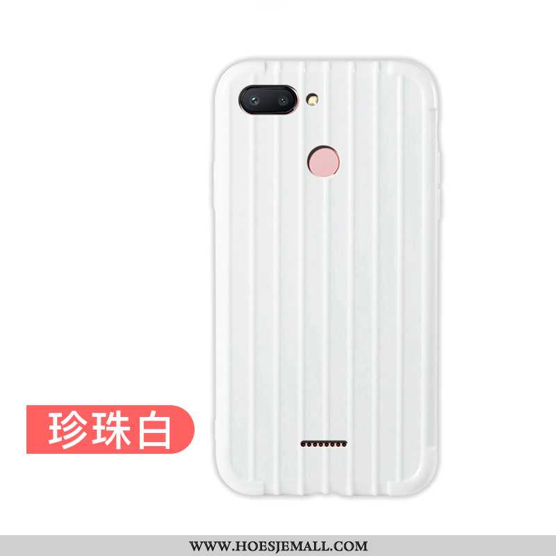 Hoesje Xiaomi Redmi 6 Bescherming Mode Licht Rood Mobiele Telefoon Anti-fall