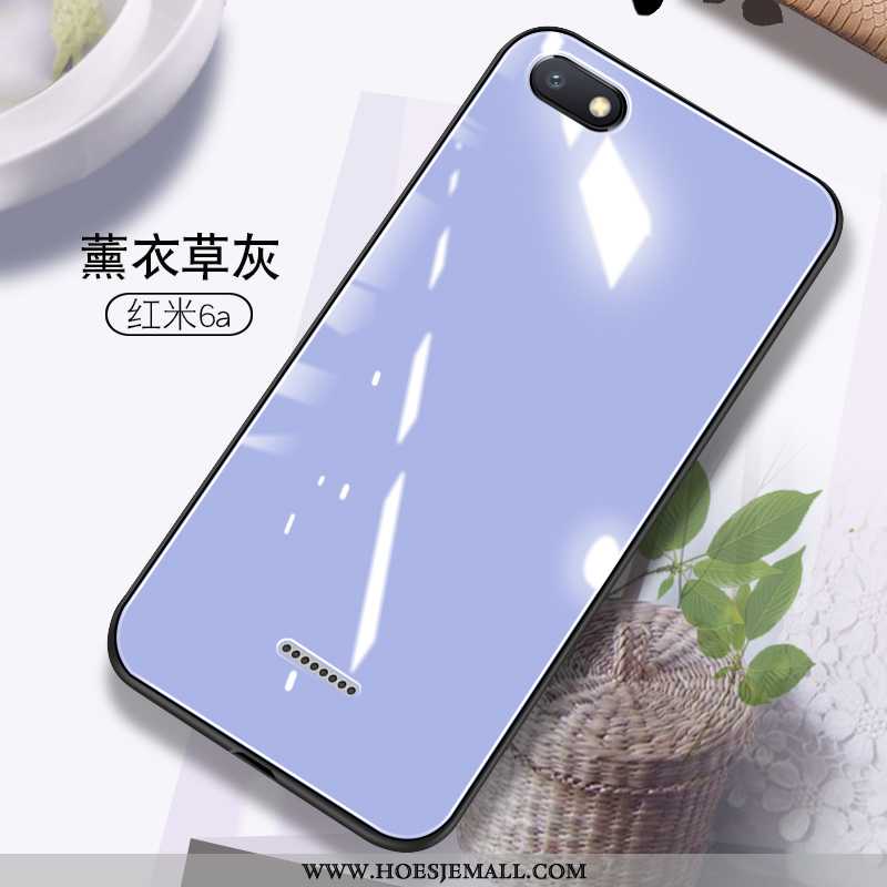 Hoes Xiaomi Redmi 6a Scheppend Mooie Mini Net Red Hoesje Anti-fall Tempereren Groen