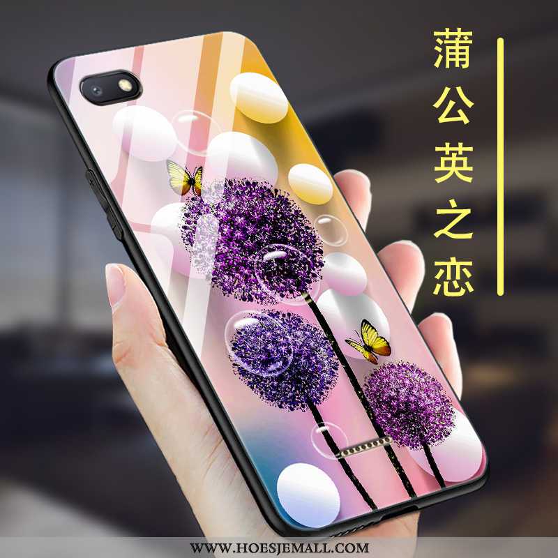 Hoes Xiaomi Redmi 6a Skärmskydd Siliconen Super Hanger Net Red Hoesje Mobiele Telefoon Purper