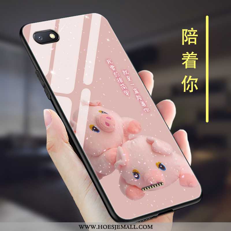 Hoes Xiaomi Redmi 6a Skärmskydd Siliconen Super Hanger Net Red Hoesje Mobiele Telefoon Purper