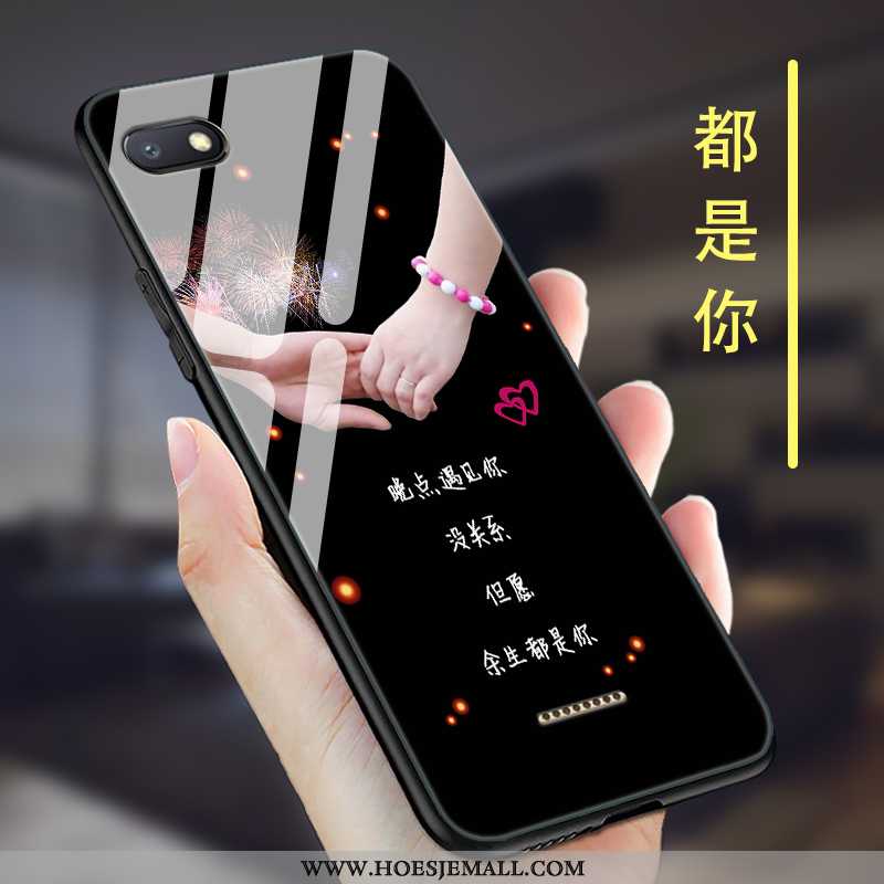 Hoes Xiaomi Redmi 6a Skärmskydd Siliconen Super Hanger Net Red Hoesje Mobiele Telefoon Purper