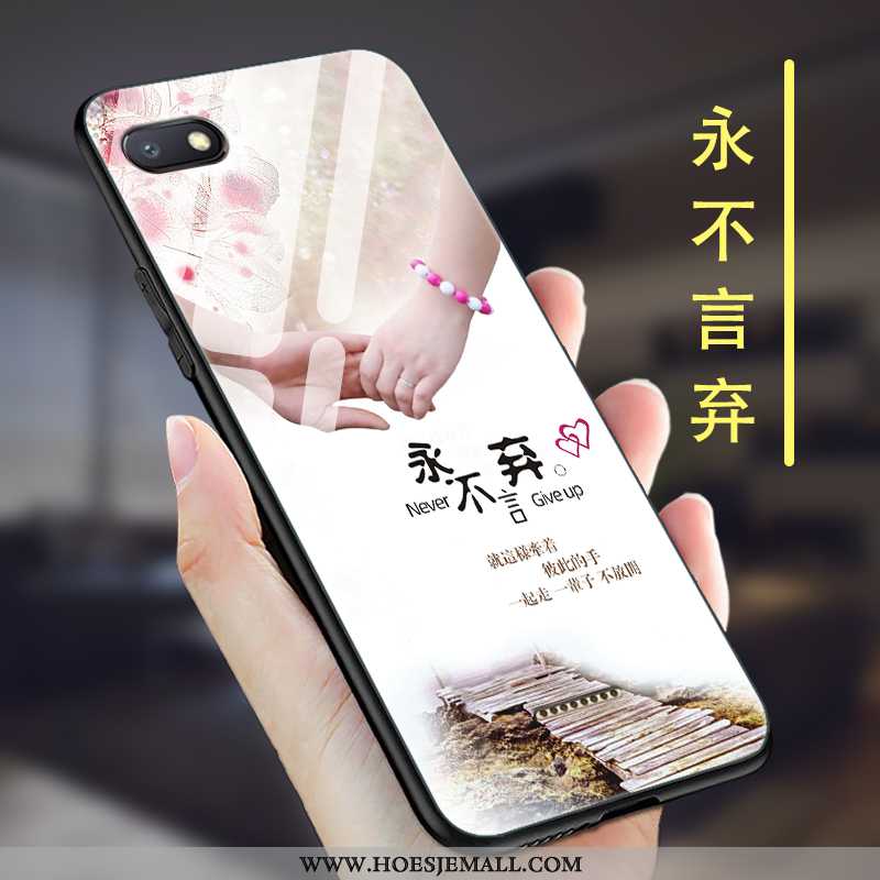 Hoes Xiaomi Redmi 6a Skärmskydd Siliconen Super Hanger Net Red Hoesje Mobiele Telefoon Purper