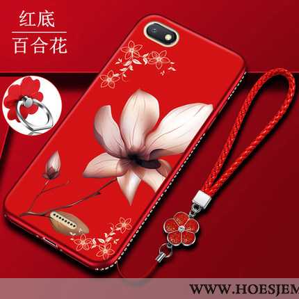 Hoes Xiaomi Redmi 6a Bescherming Zacht Rood All Inclusive Mini Hoesje Mobiele Telefoon