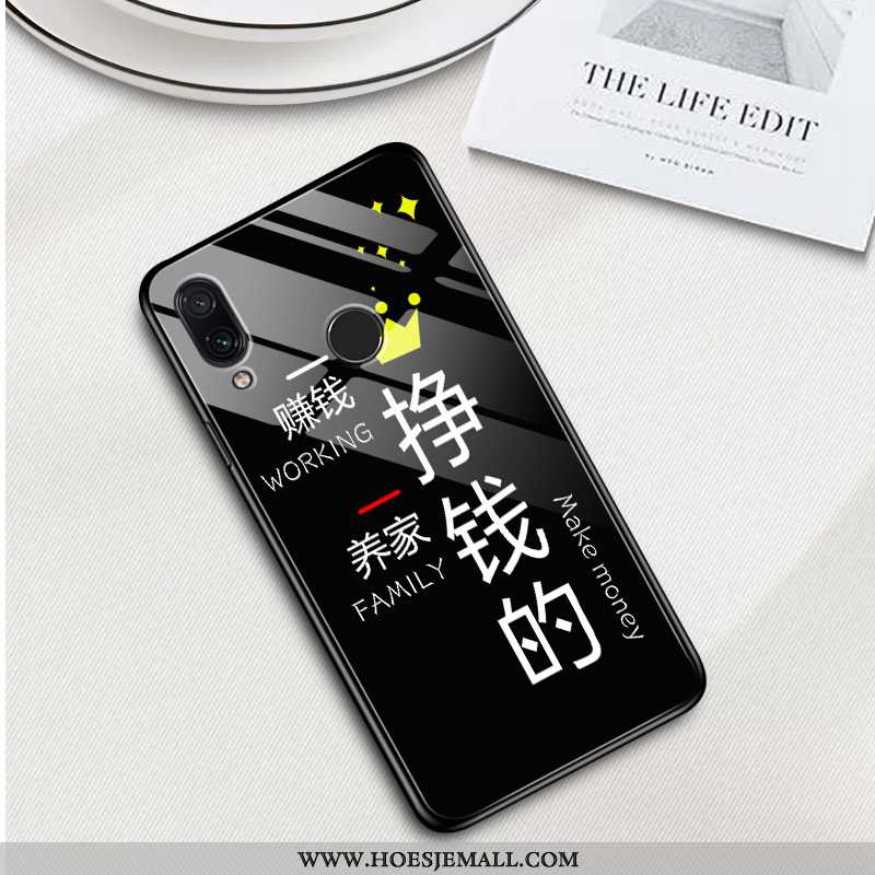 Hoesje Xiaomi Redmi 7 Trend Super Bescherming Mini Zwart Anti-fall Siliconen Zwarte