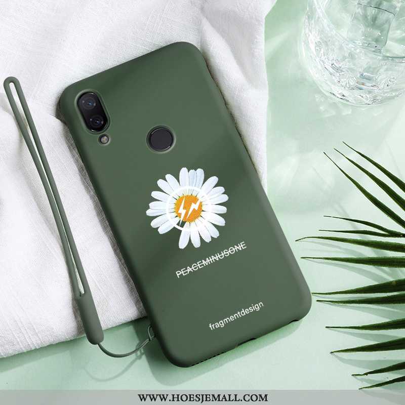 Hoes Xiaomi Redmi 7 Zacht Siliconen Bescherming Trend Eenvoudige Groen Dragon Patroon