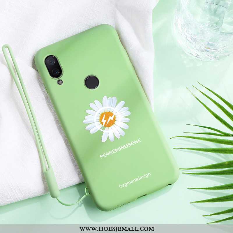 Hoes Xiaomi Redmi 7 Zacht Siliconen Bescherming Trend Eenvoudige Groen Dragon Patroon